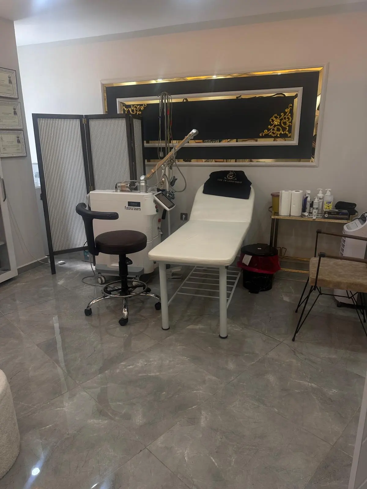 Clinic-provided photograph of Dr Canan Sabay