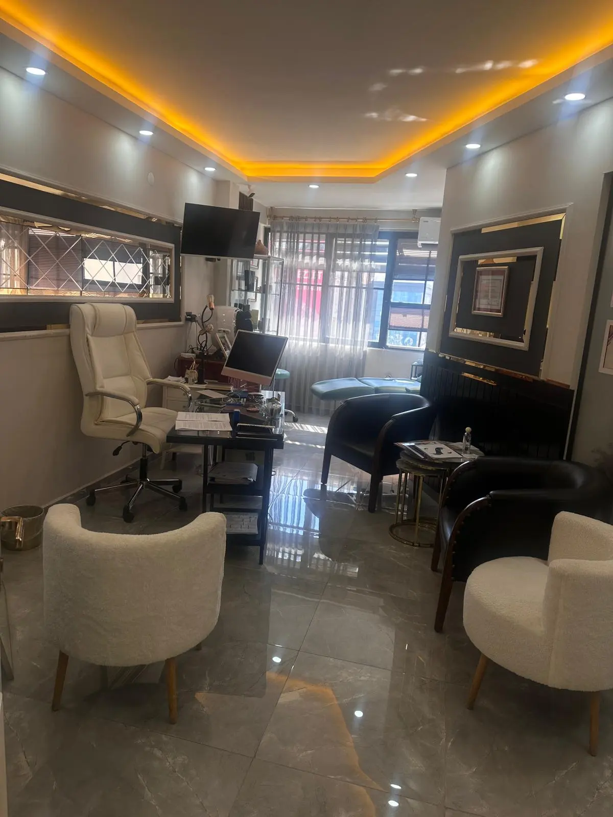 Clinic-provided photograph of Dr Canan Sabay