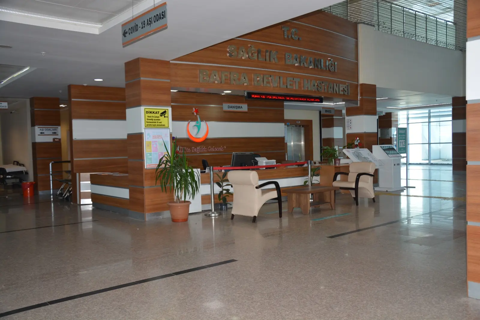Clinic-provided photograph of Bafra State Hospital