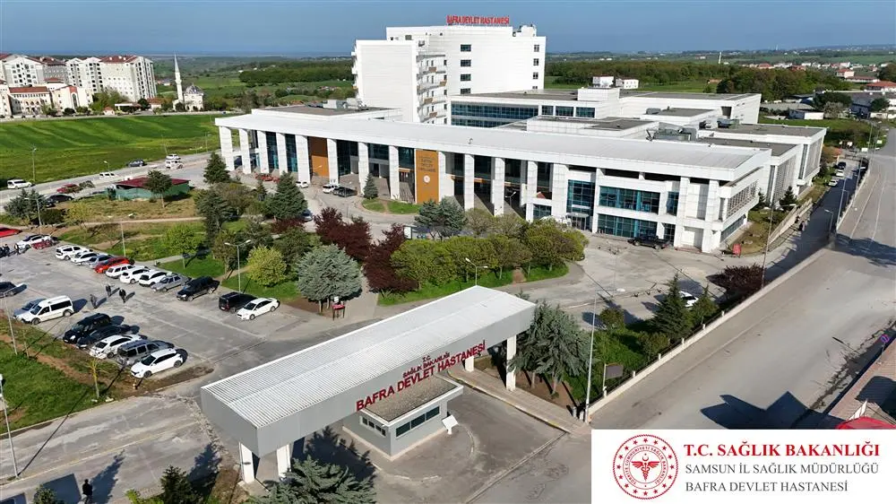 Clinic-provided photograph of Bafra State Hospital