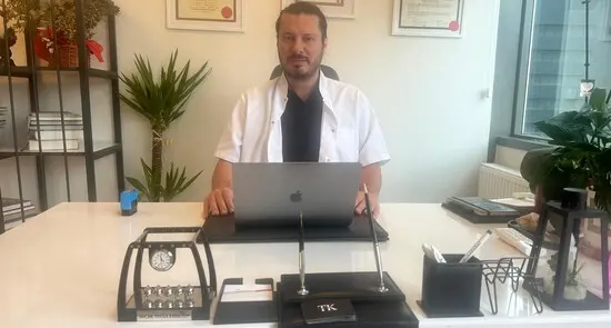 Clinic-provided photograph of Dr Tolga Kırgezen
