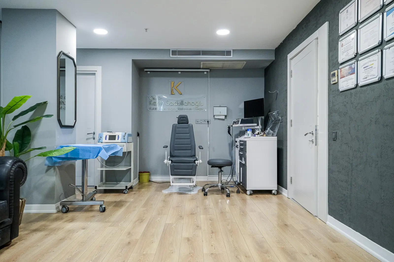 Clinic-provided photograph of Dr Kerim Sadullahoğlu