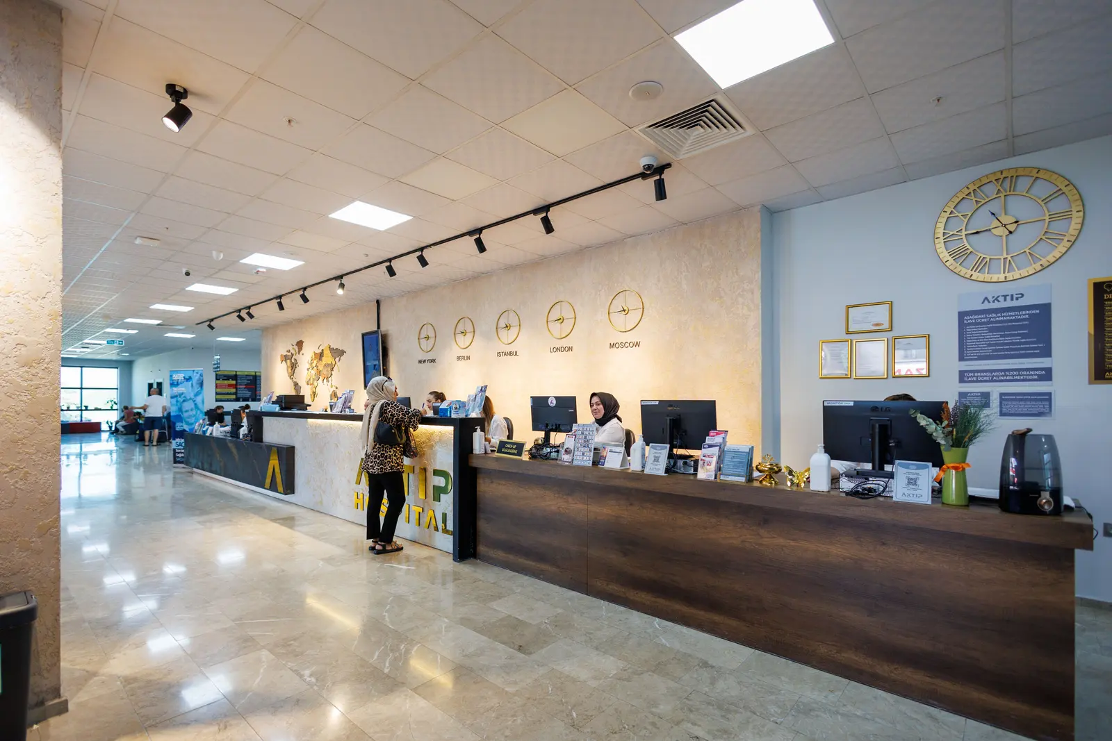 Clinic-provided photograph of Aktıp Hospital