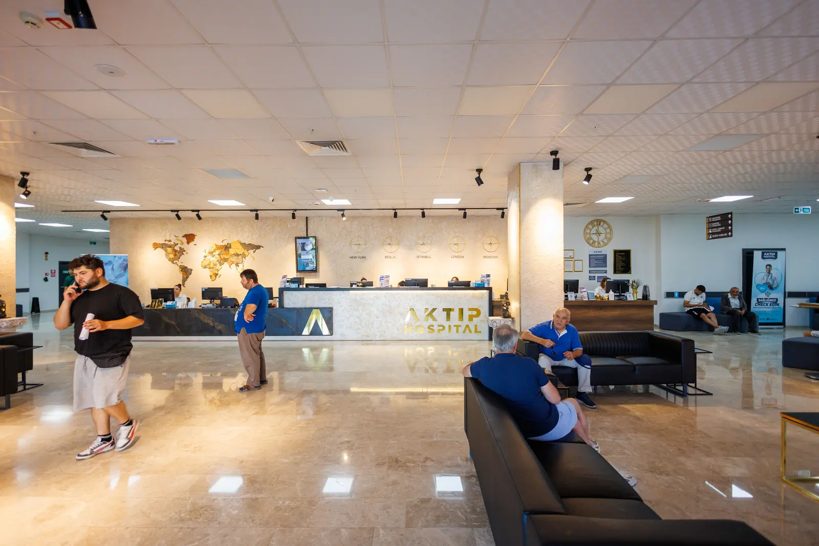 Clinic-provided photograph of Aktıp Hospital