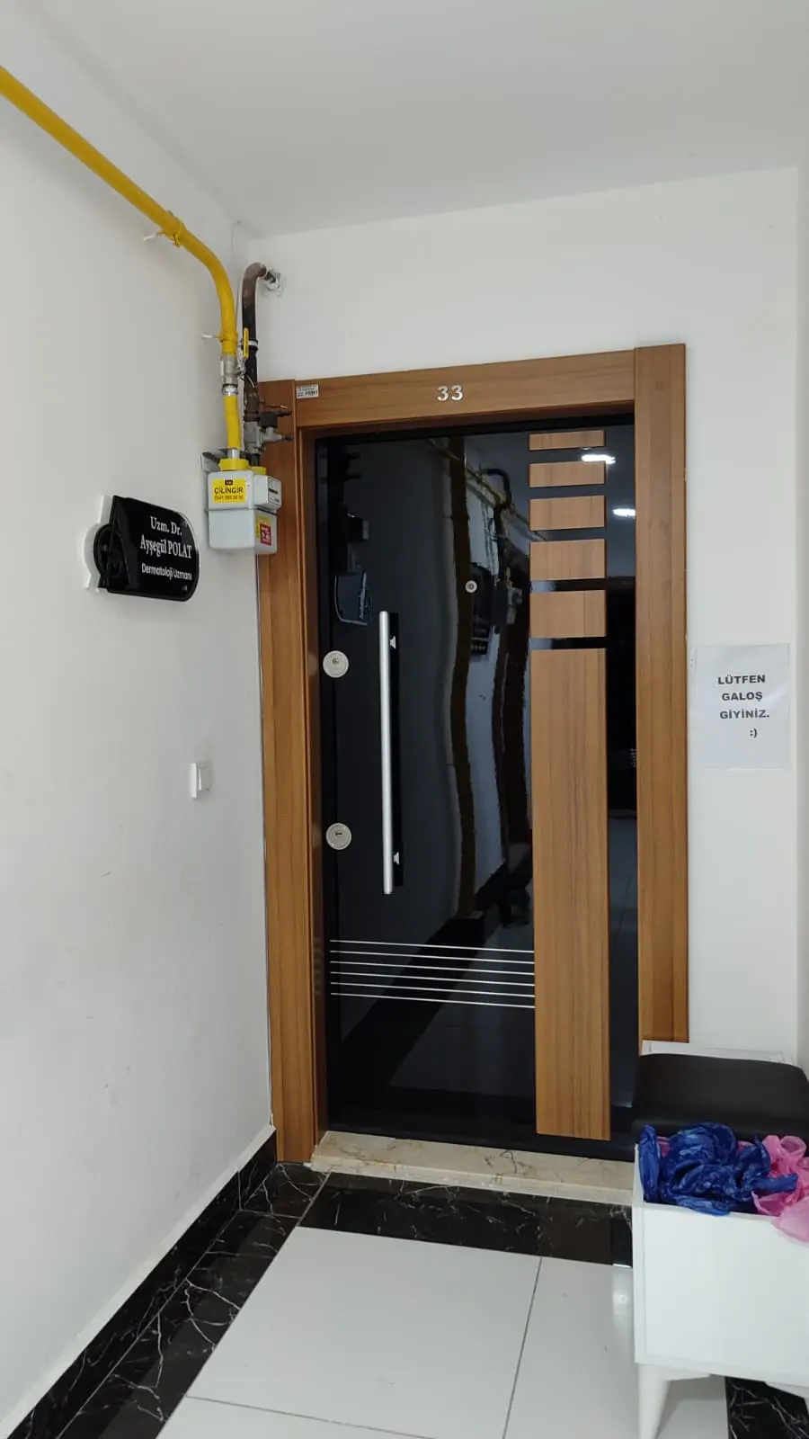 Clinic-provided photograph of Dr Ayşegül Polat
