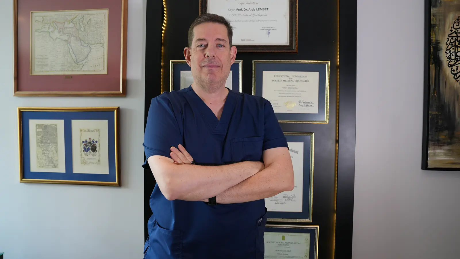 Clinic-provided photograph of Prof. Dr Ahmet Arda Lembet