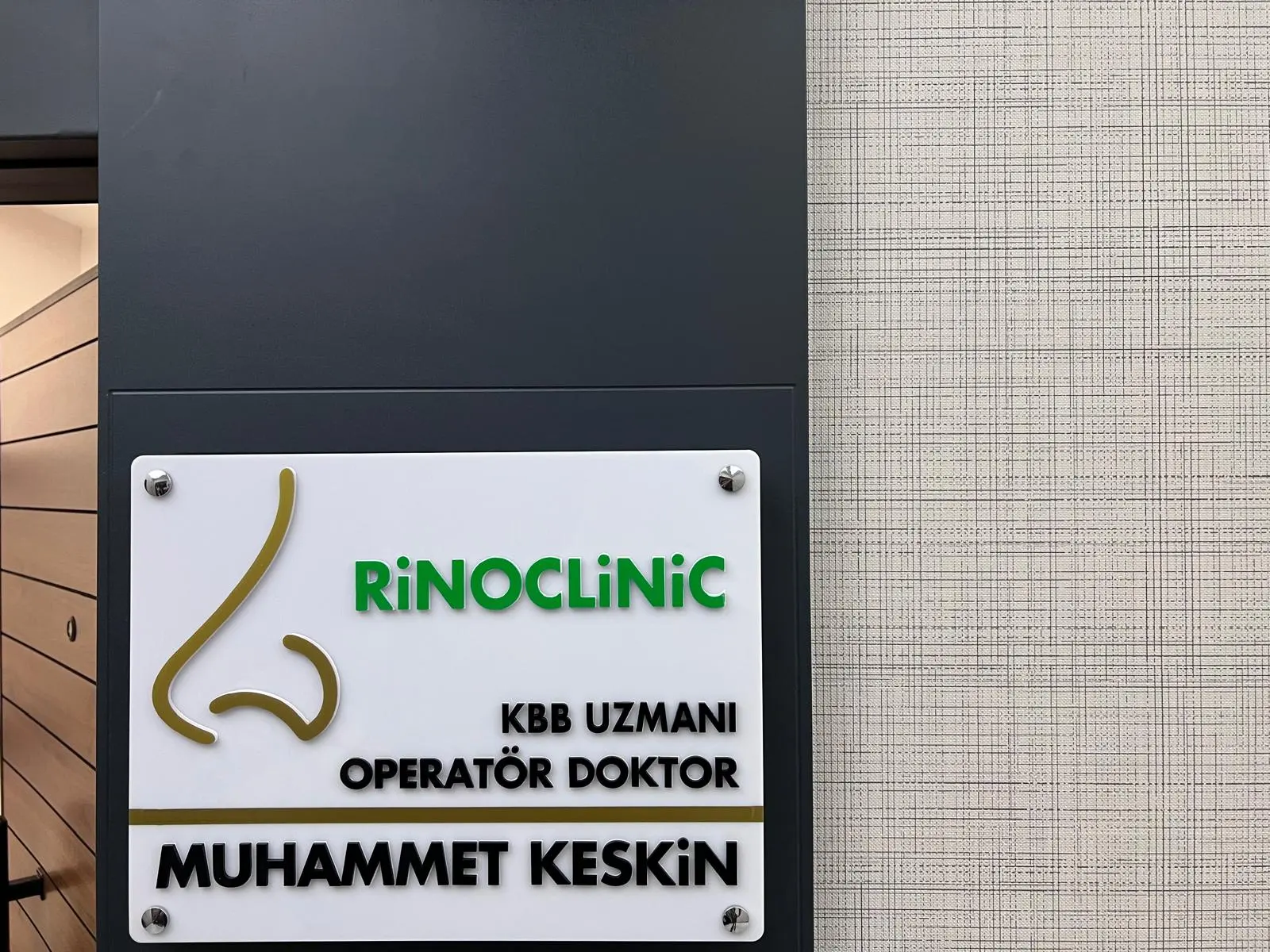 Clinic-provided photograph of Dr Muhammet Keskin