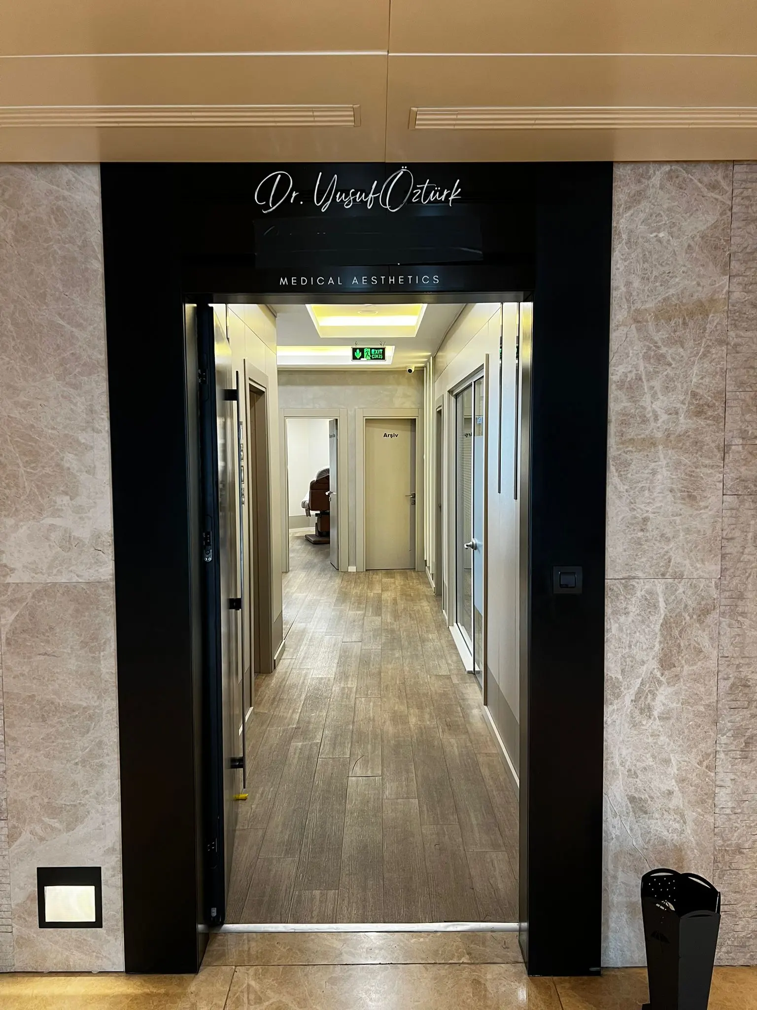 Clinic-provided photograph of Dr Yusuf Öztürk