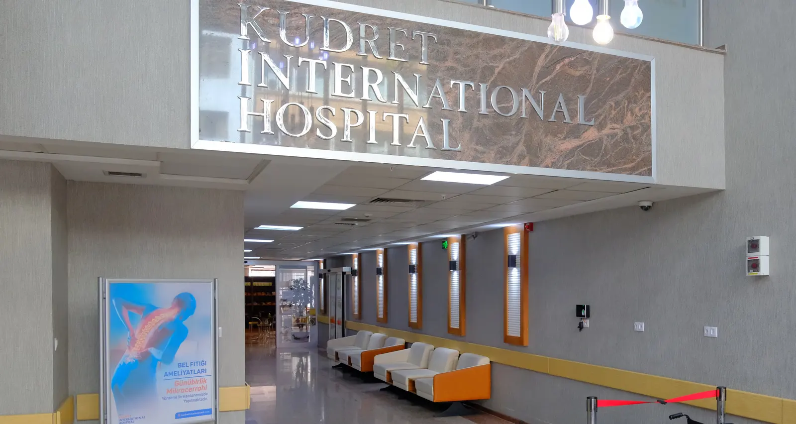 Clinic-provided photograph of Kudret International Hospital