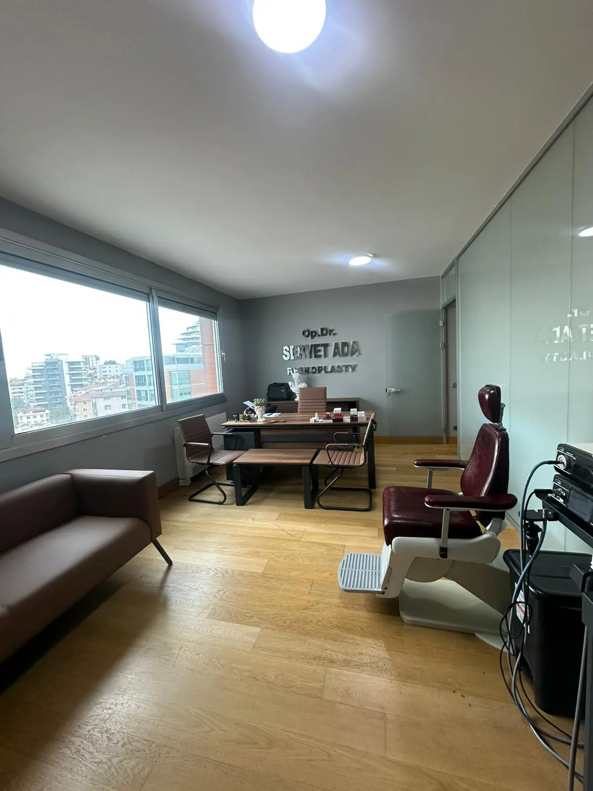 Clinic-provided photograph of Dr Servet Ada