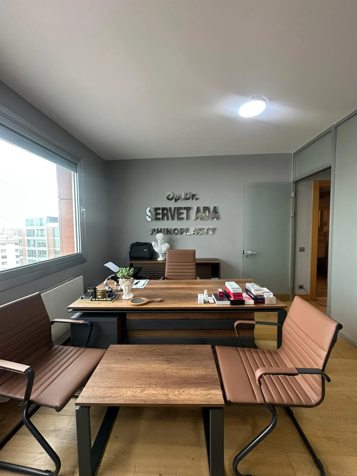 Clinic-provided photograph of Dr Servet Ada