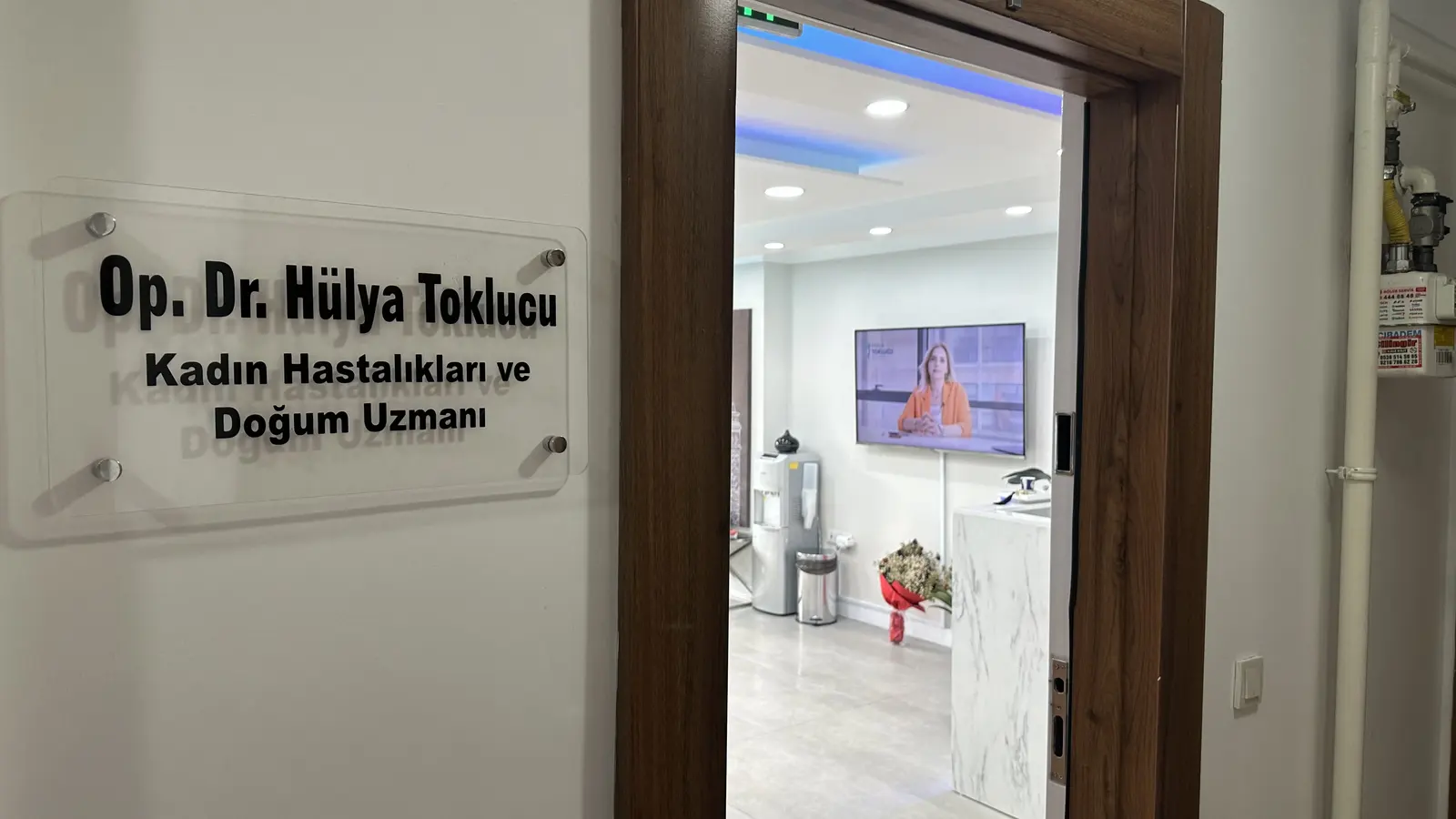 Clinic-provided photograph of Dr Hülya Toklucu