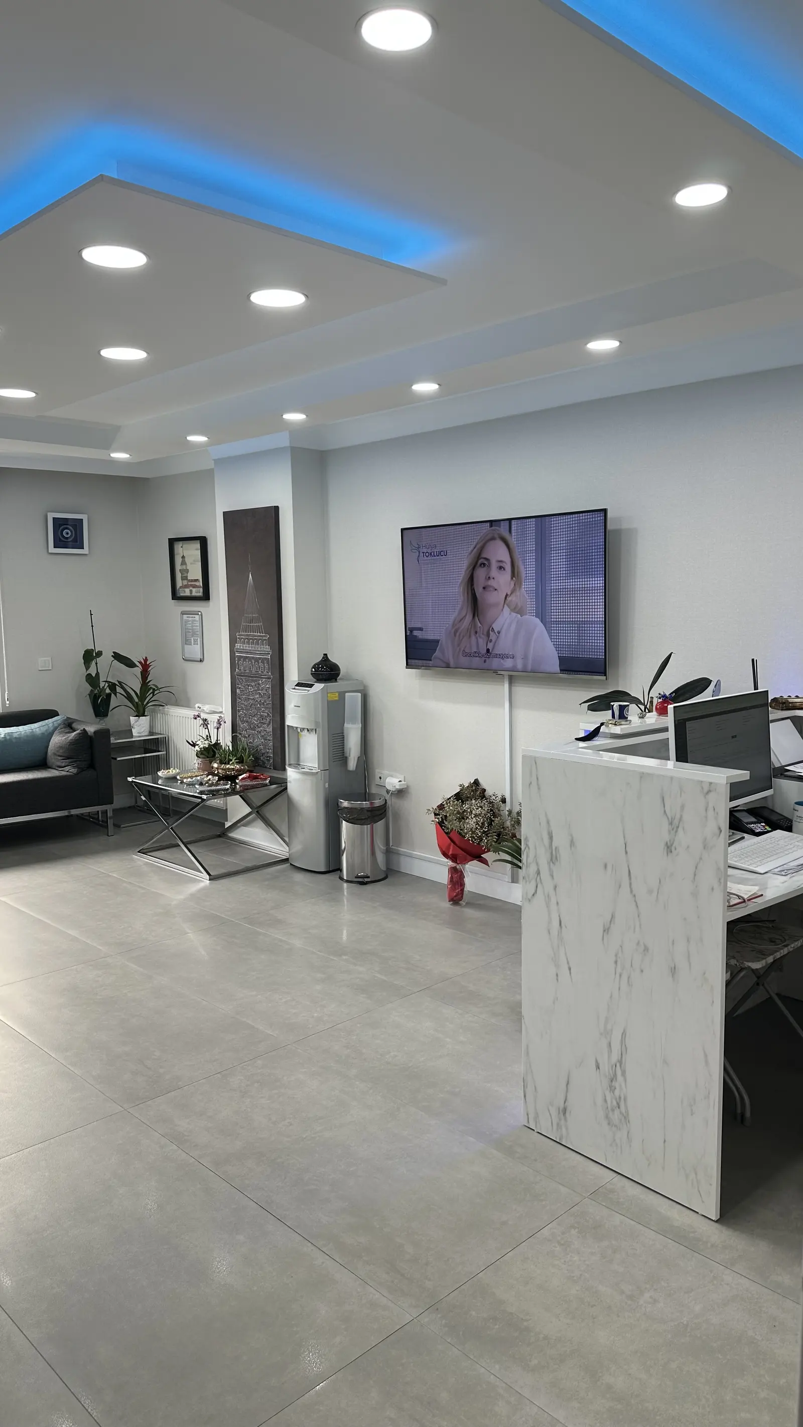 Clinic-provided photograph of Dr Hülya Toklucu