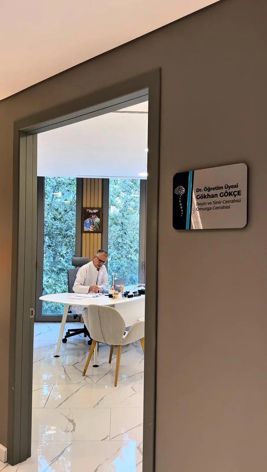 Clinic-provided photograph of Dr Gökhan Gökçe