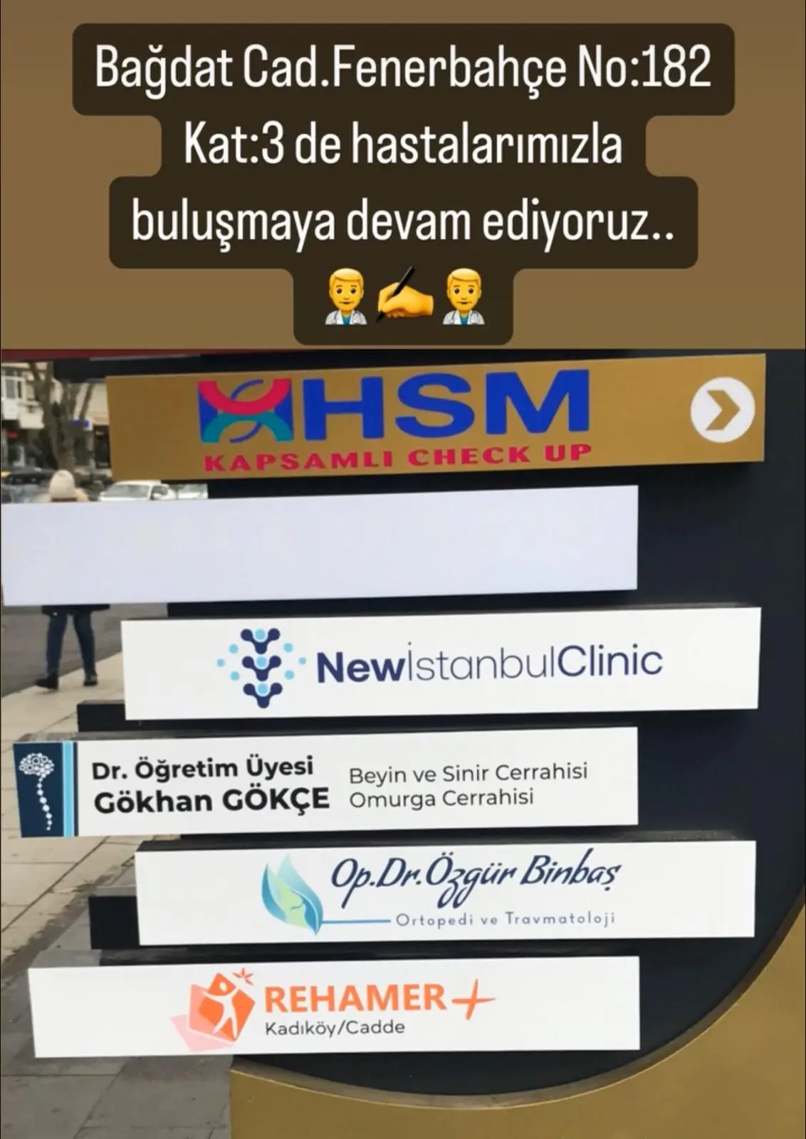 Clinic-provided photograph of Dr Gökhan Gökçe