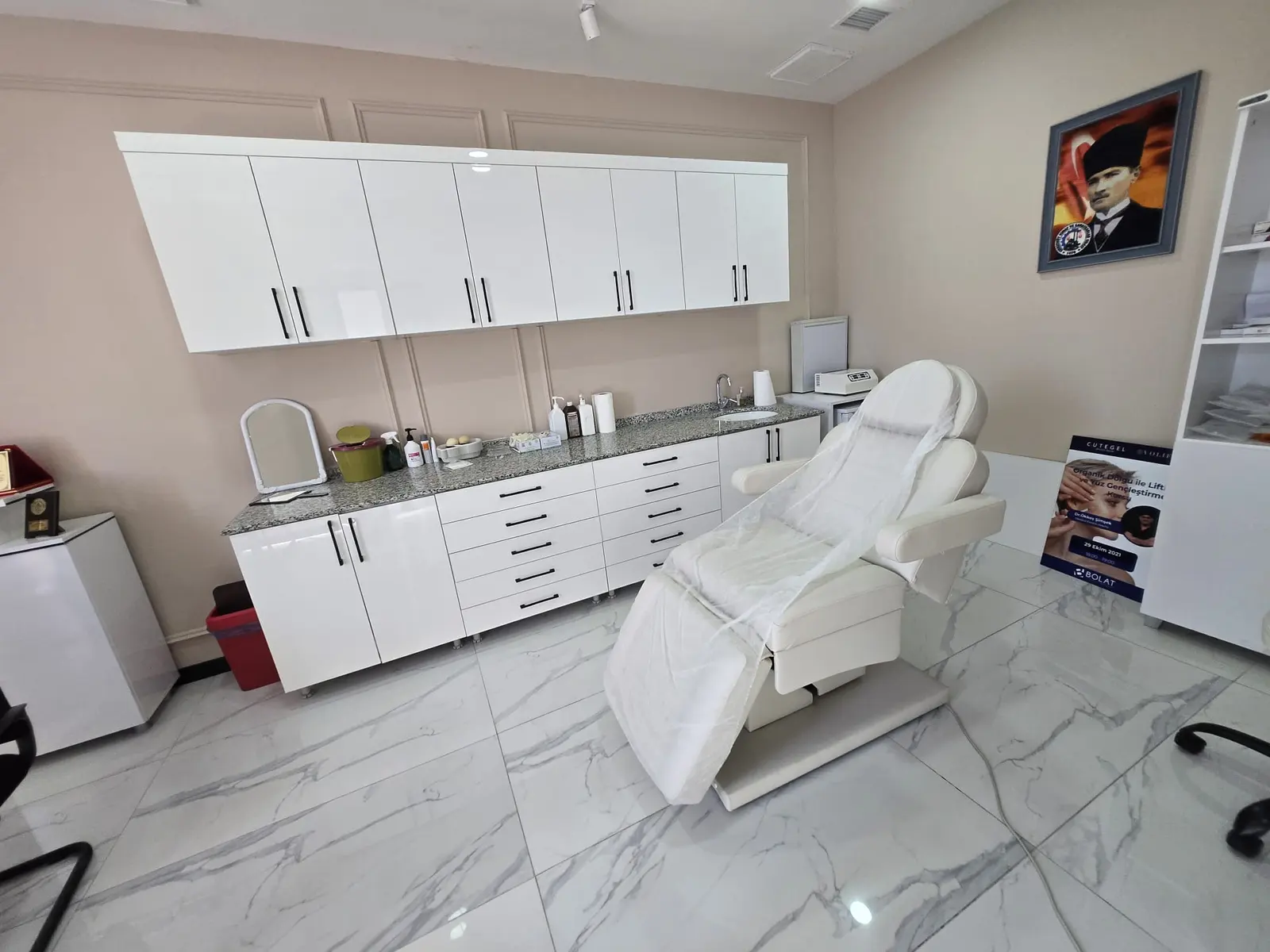 Clinic-provided photograph of Dr Ökkeş Şimşek