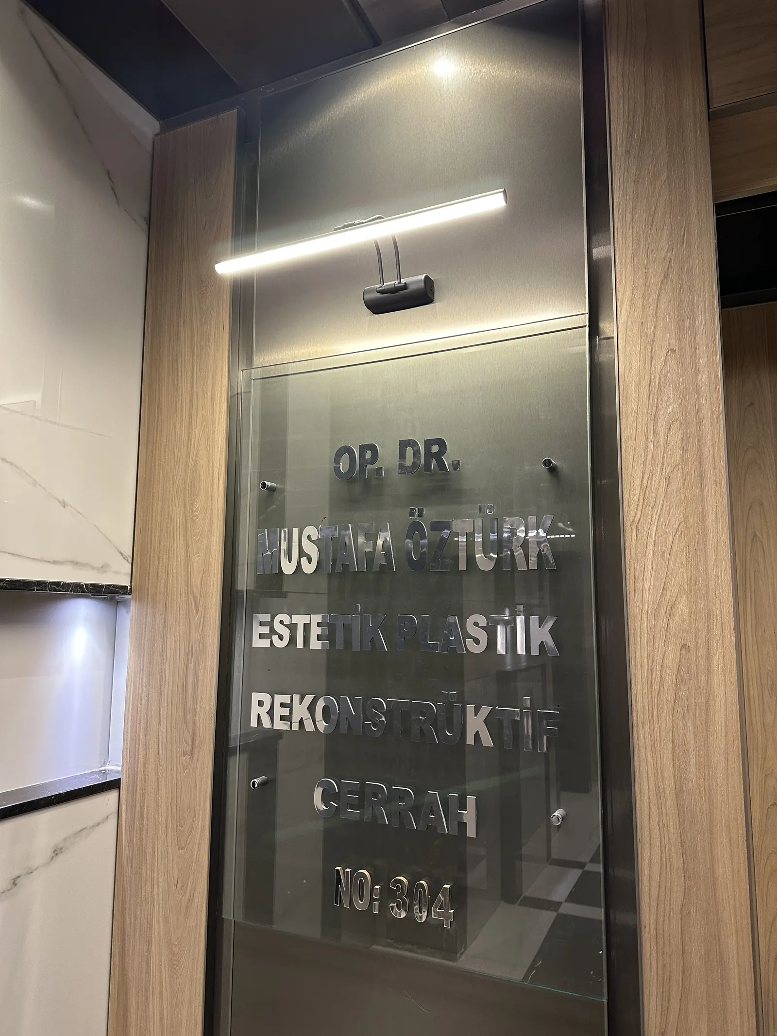 Clinic-provided photograph of Dr Mustafa Öztürk