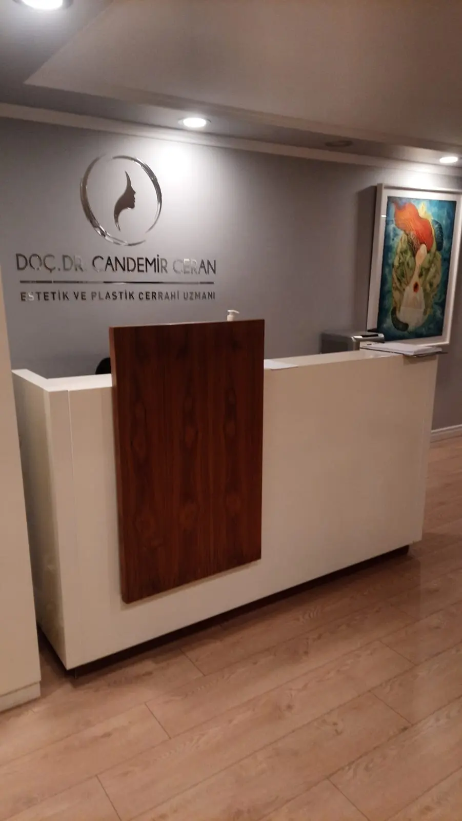 Clinic-provided photograph of Dr Candemir Ceran