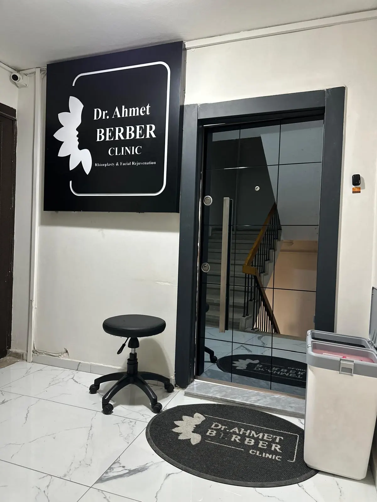 Clinic-provided photograph of Dr Ahmet Berber