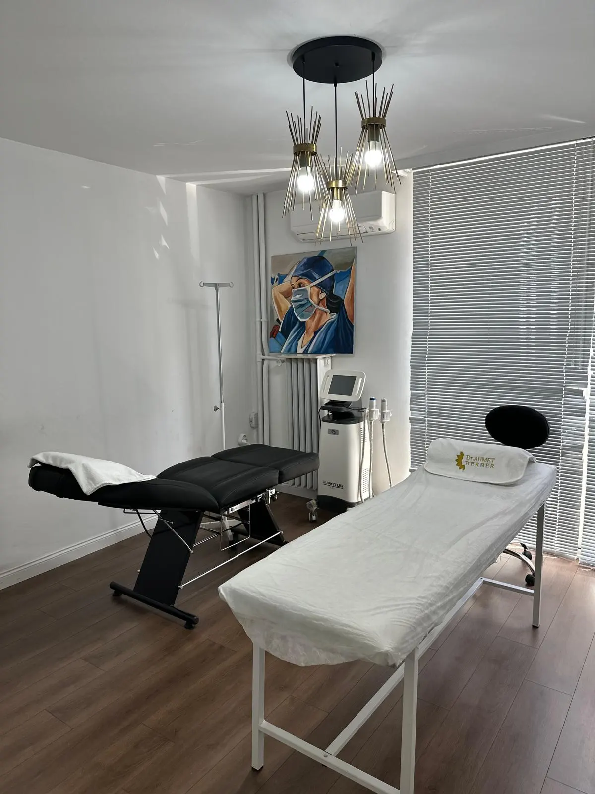 Clinic-provided photograph of Dr Ahmet Berber
