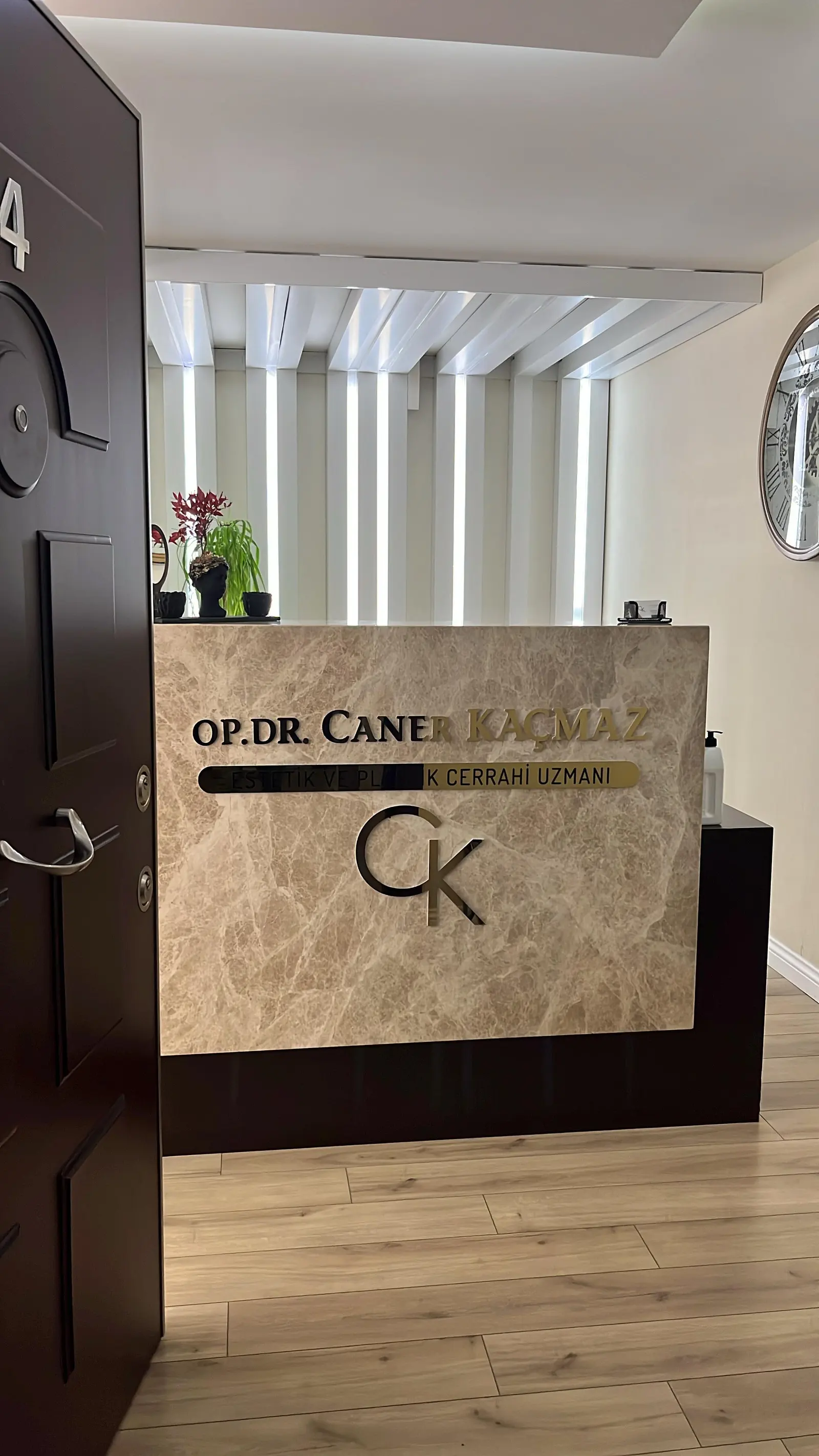 Clinic-provided photograph of Dr Caner Kaçmaz