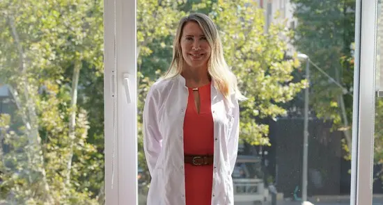 Clinic-provided photograph of Dr Deniz Gökalp