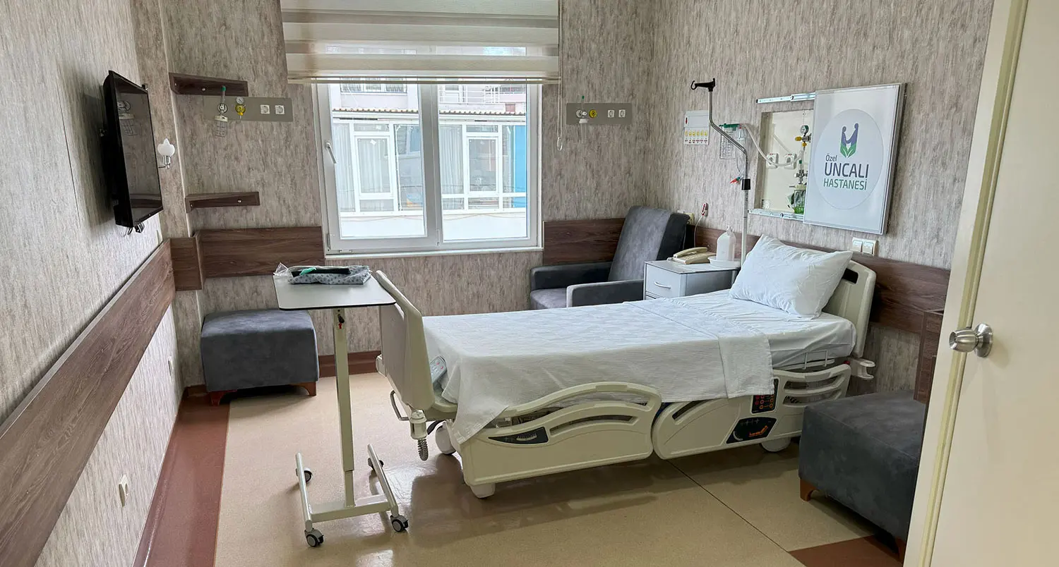 Clinic-provided photograph of Uncalı Hospital