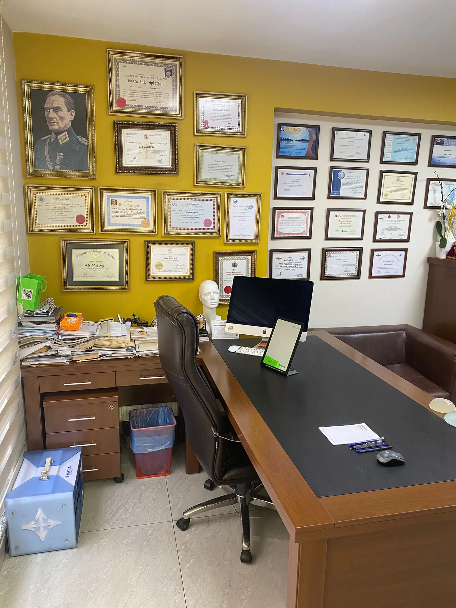 Clinic-provided photograph of Prof. Dr Ahmet Eksal Kargı