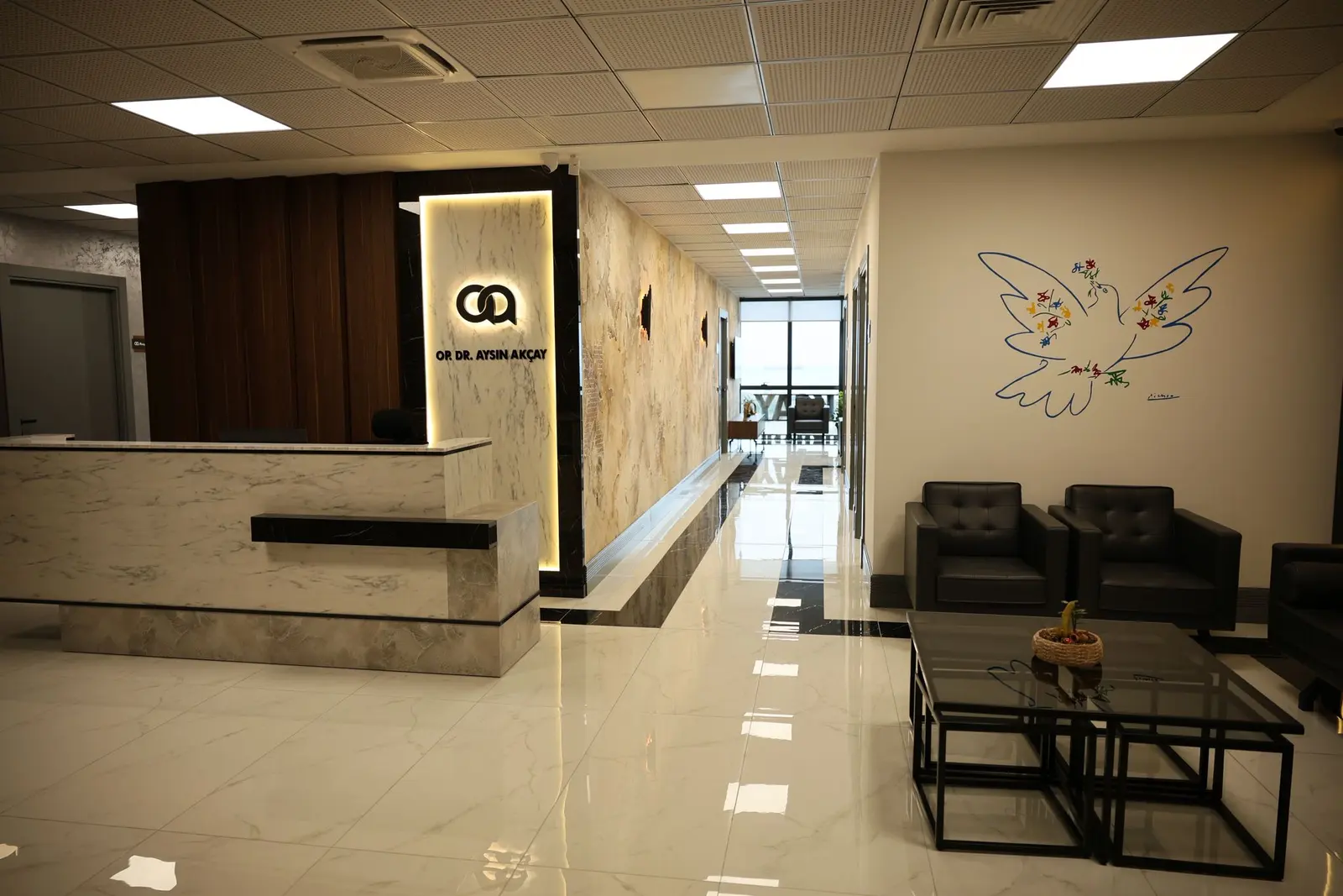 Clinic-provided photograph of Dr Aysın Akçay