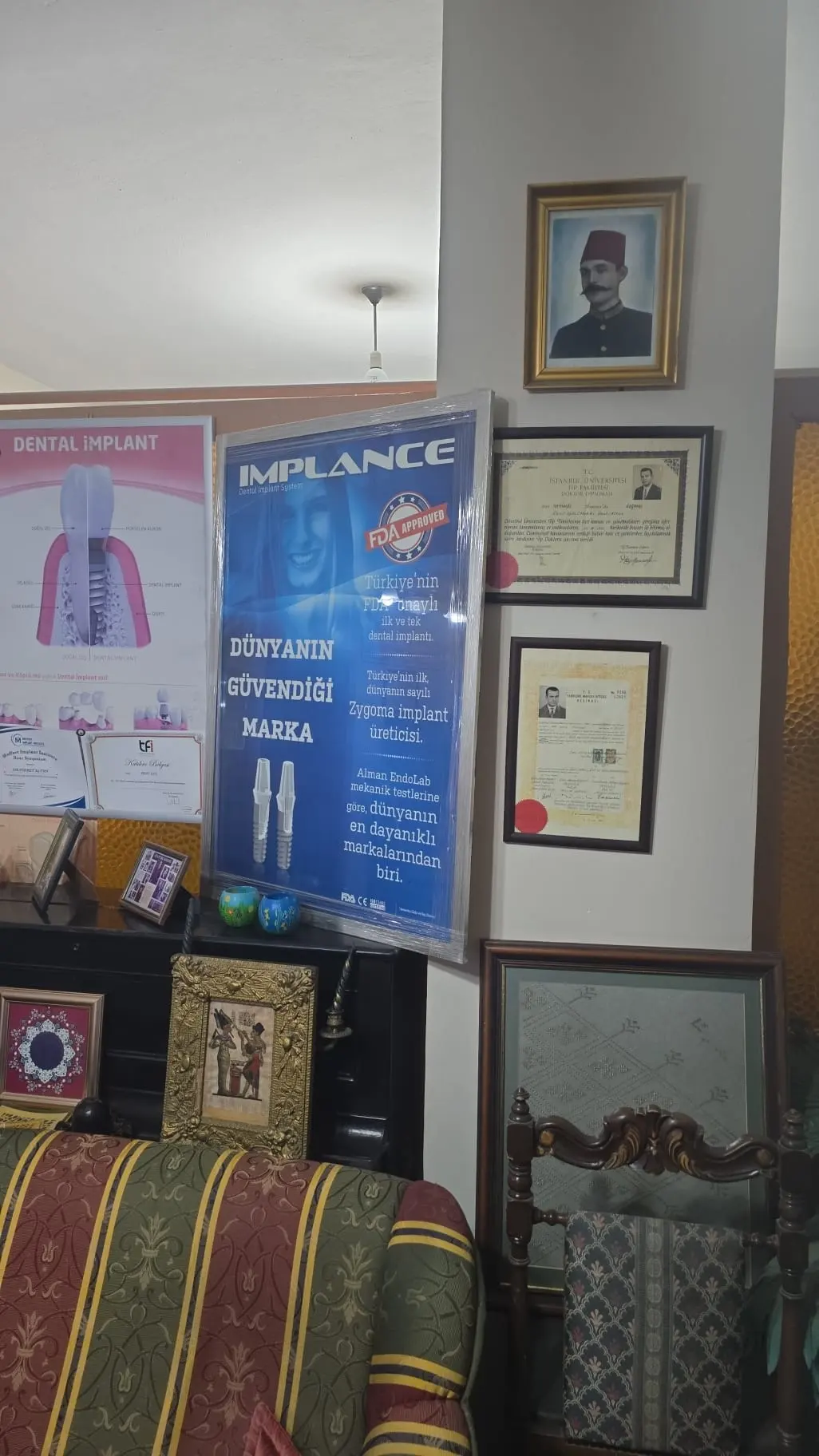 Clinic-provided photograph of Dr Fikret Altan