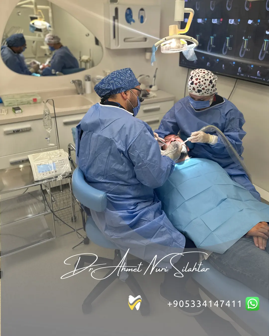 Clinic-provided photograph of Dr Ahmet Nuri Silahtar