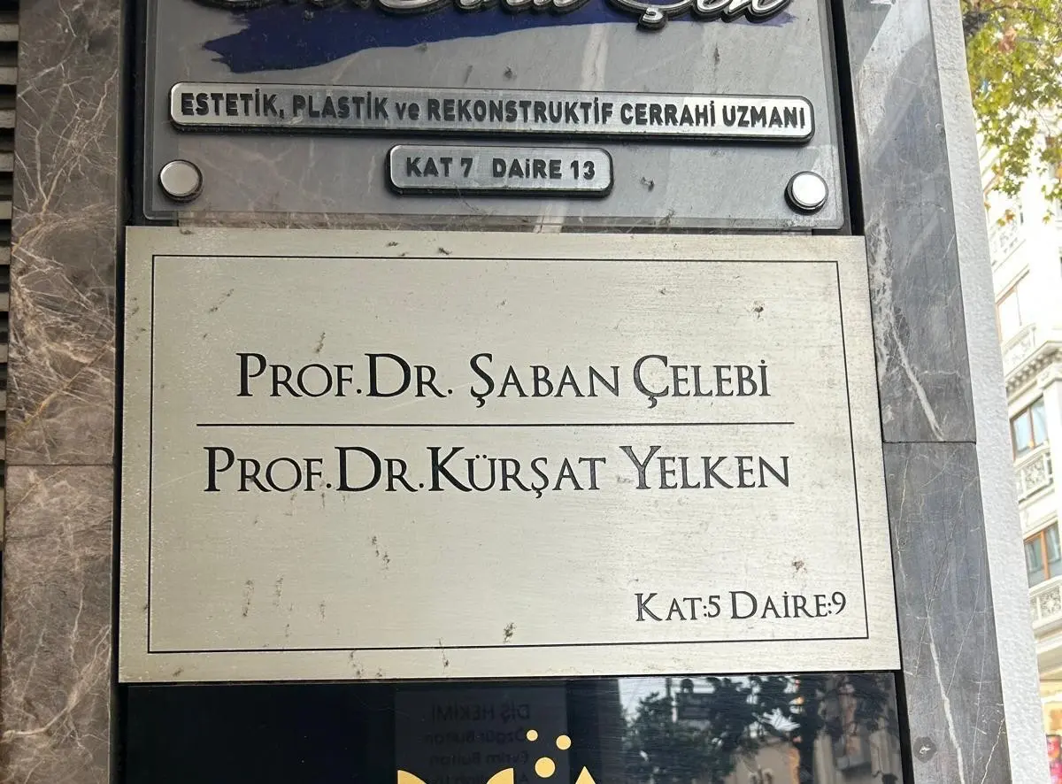 Clinic-provided photograph of Assoc. Prof. Dr Şaban Çelebi
