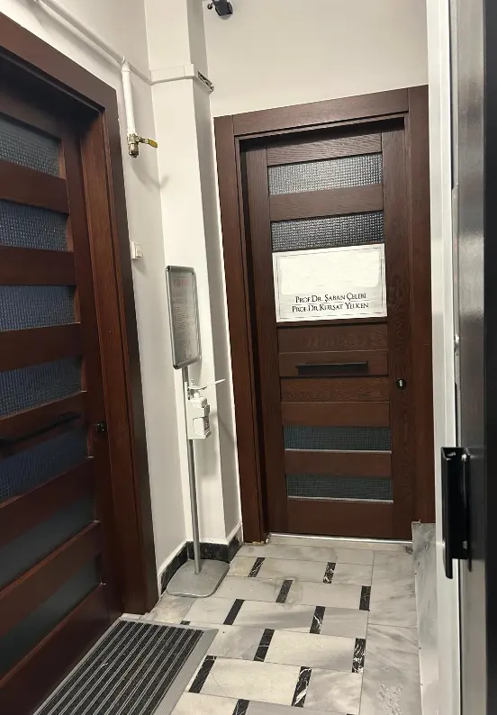 Clinic-provided photograph of Assoc. Prof. Dr Şaban Çelebi