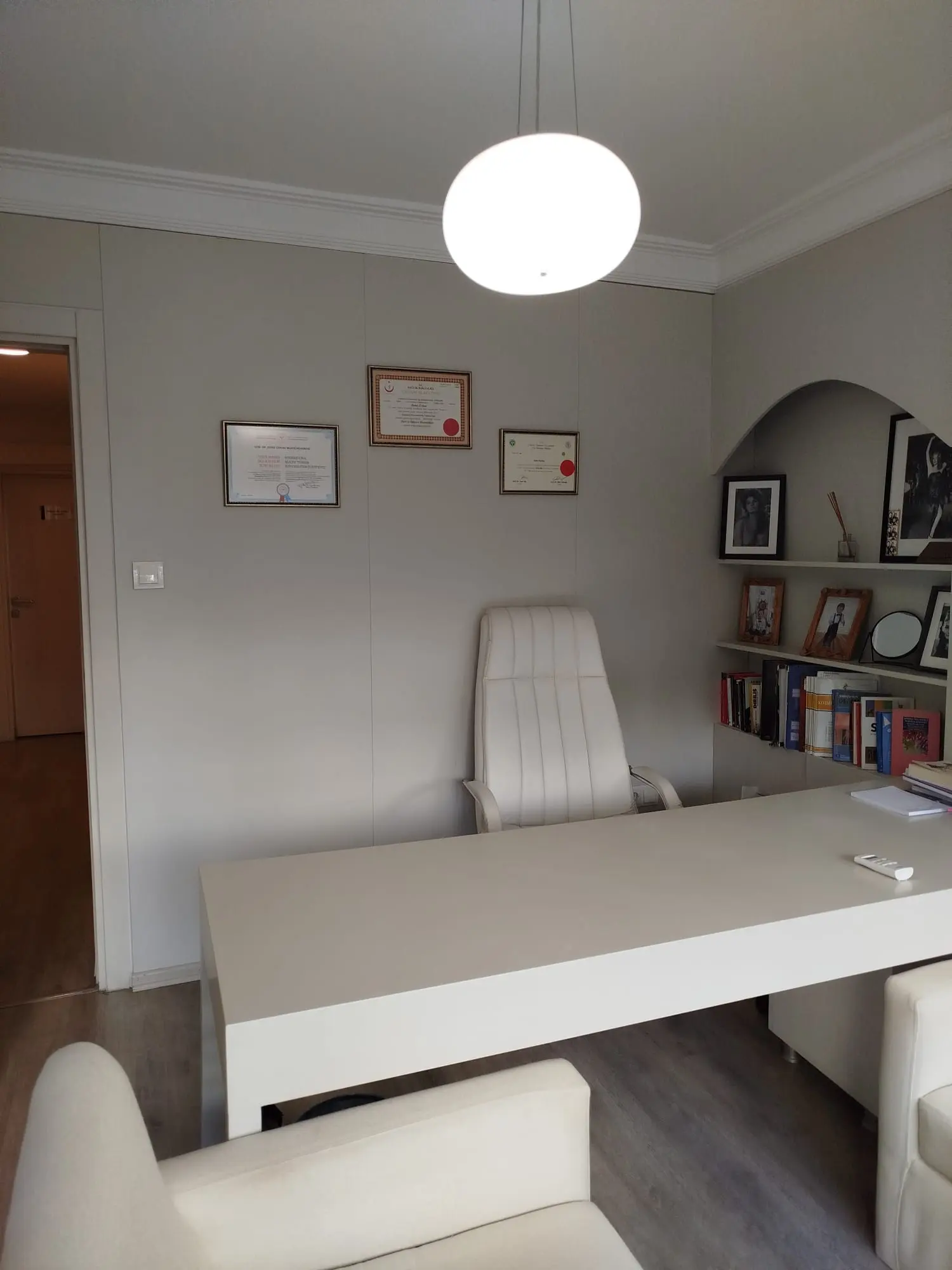 Clinic-provided photograph of Dr Deniz Erkan