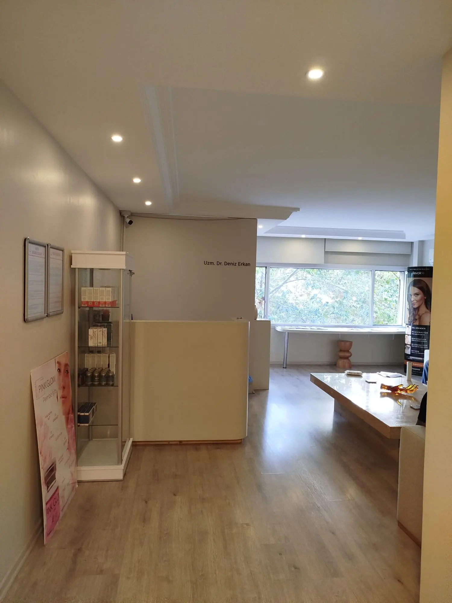 Clinic-provided photograph of Dr Deniz Erkan