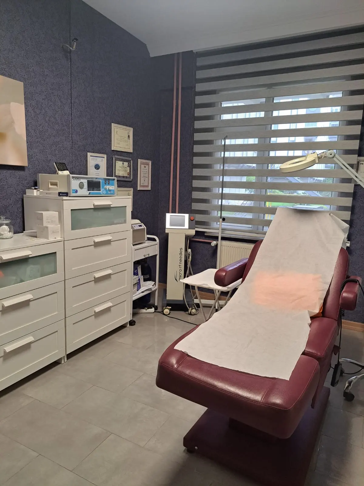 Clinic-provided photograph of Dr Fatma Küçüker