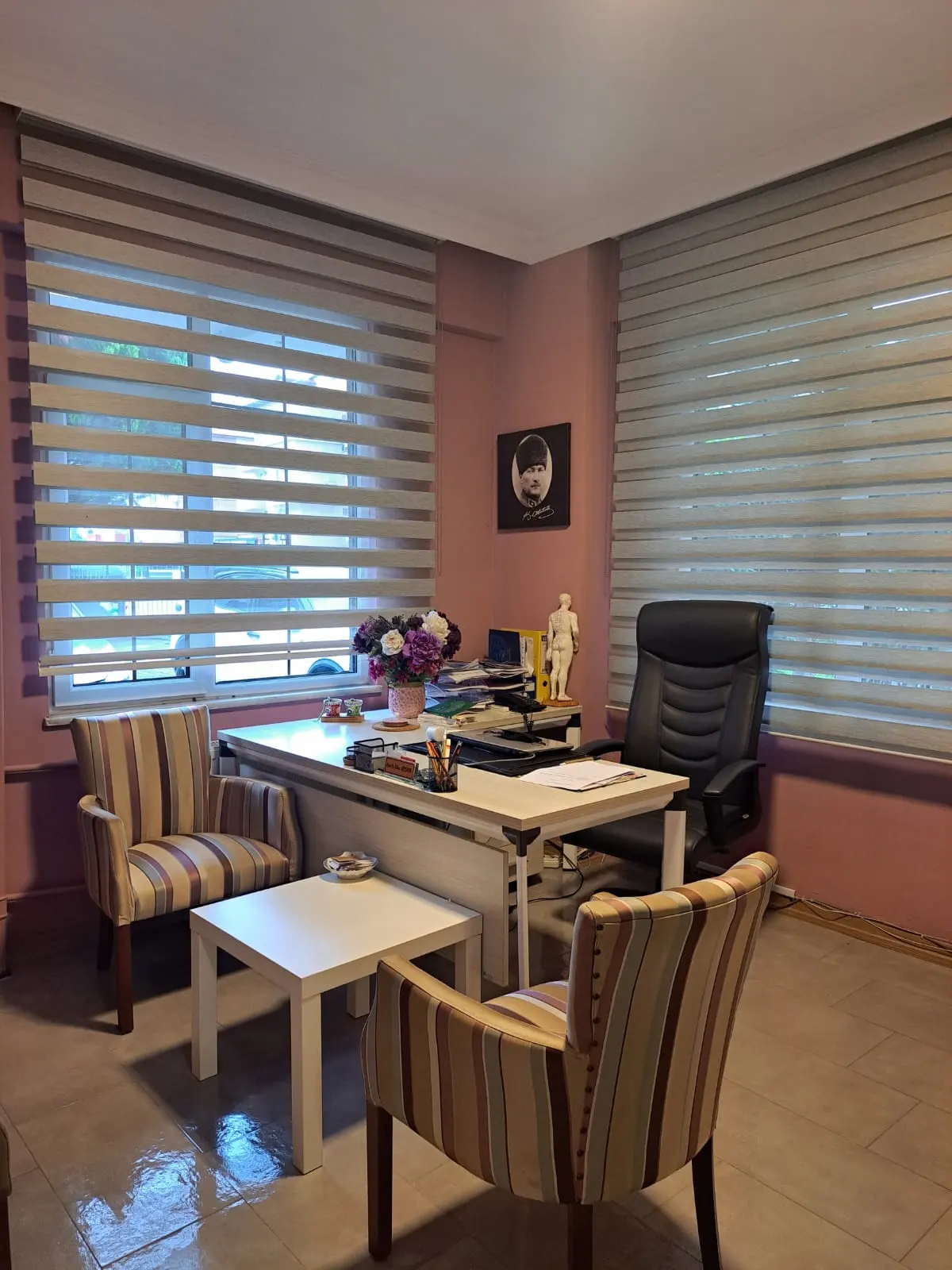 Clinic-provided photograph of Dr Fatma Küçüker