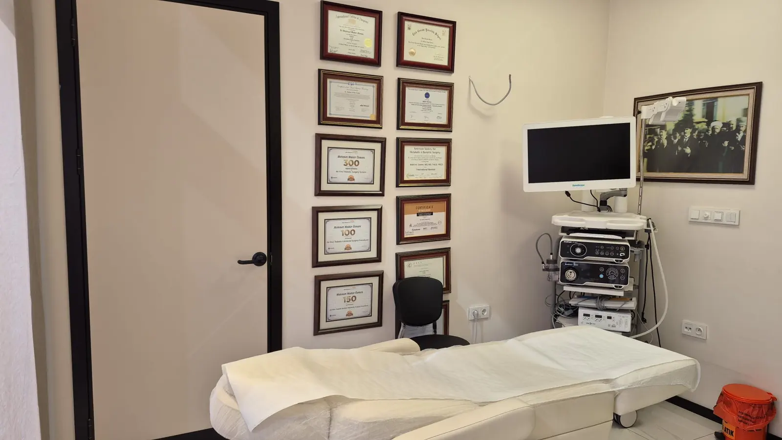 Clinic-provided photograph of Prof. Dr Mehmet Mahir Özmen