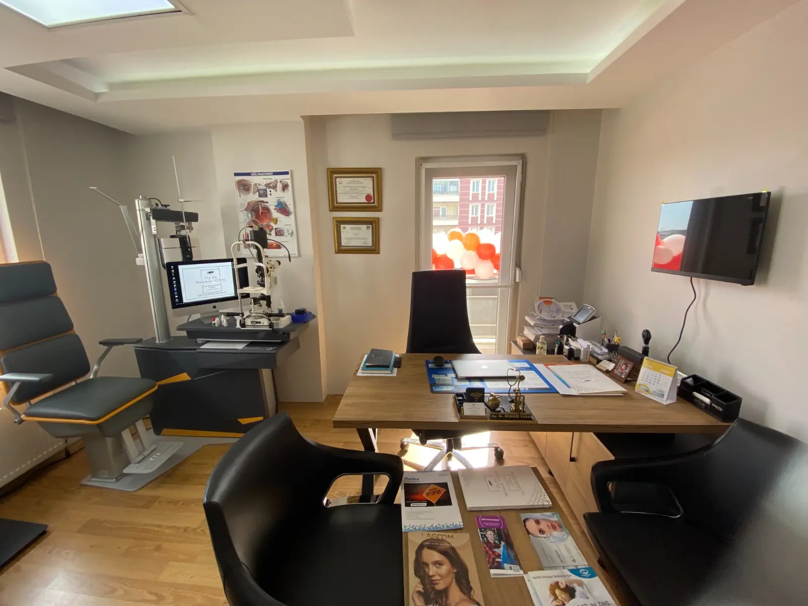 Clinic-provided photograph of Dr Mehmet Vural