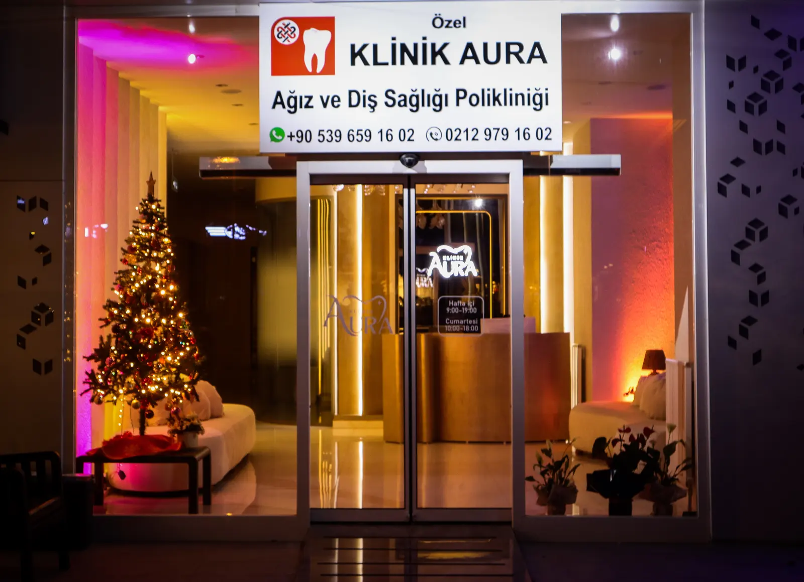 Clinic-provided photograph of AURA Dental Clinic