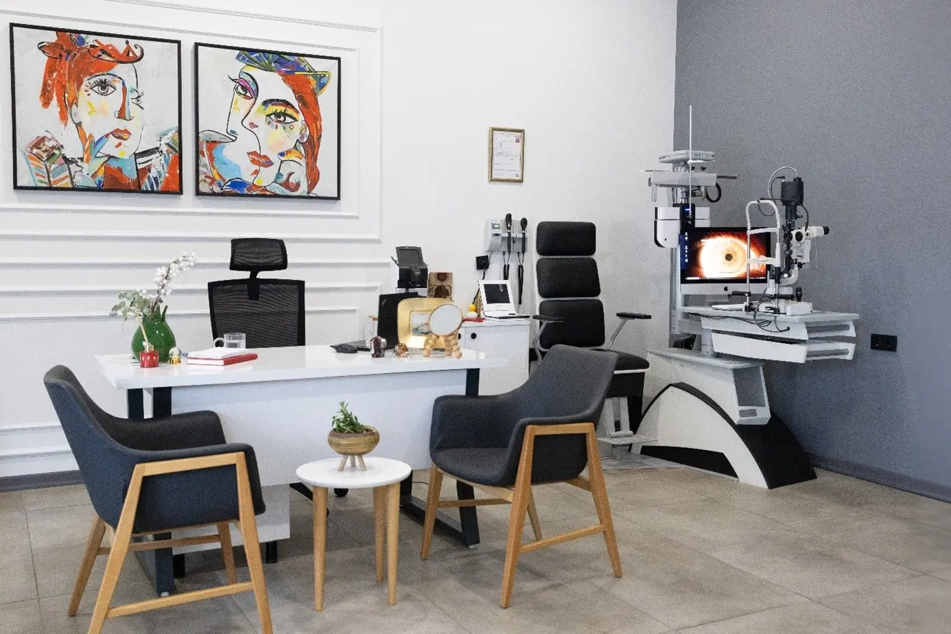 Clinic-provided photograph of Dr Seda Durgut