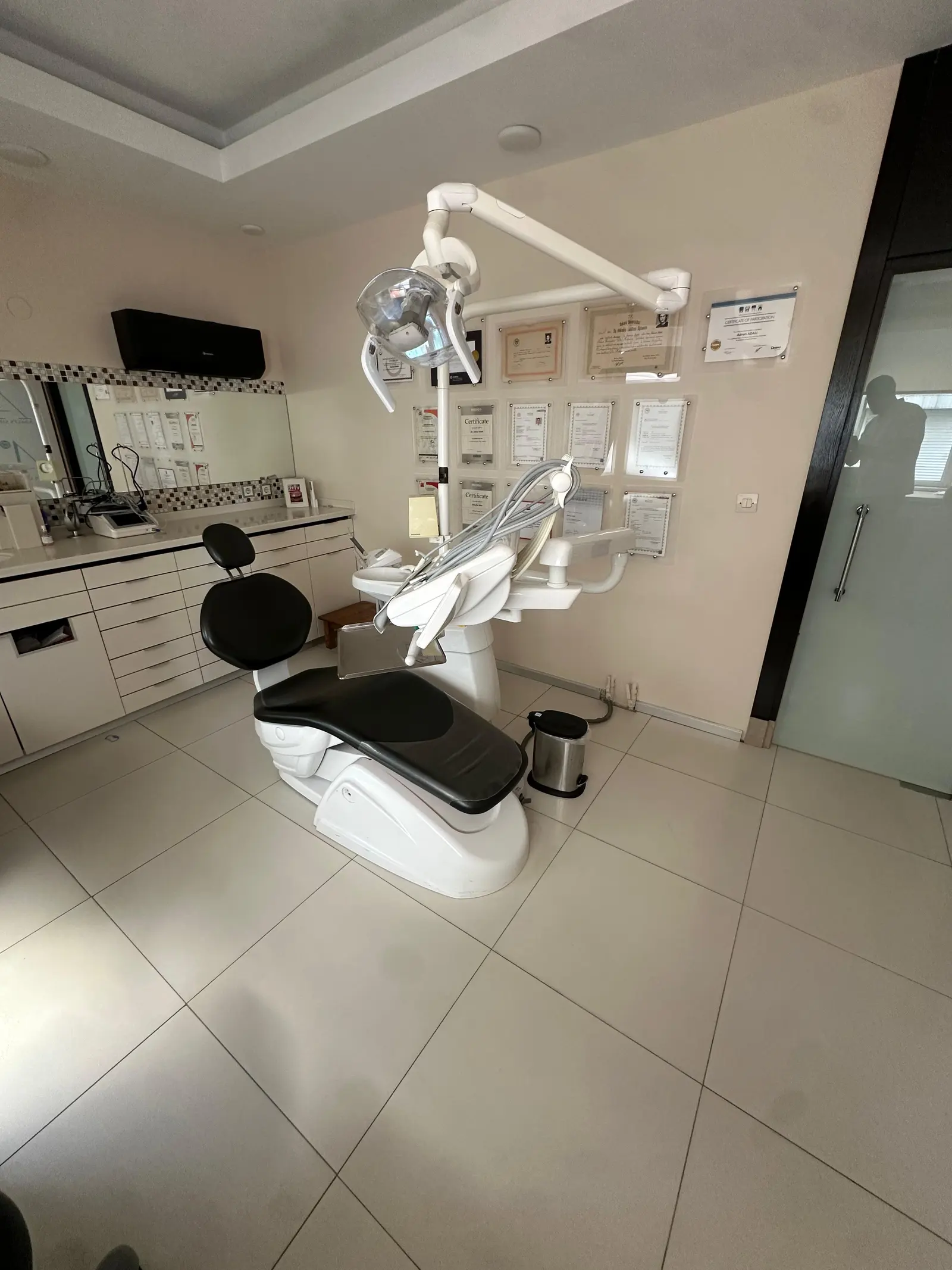 Clinic-provided photograph of Dr Adnan Adalı