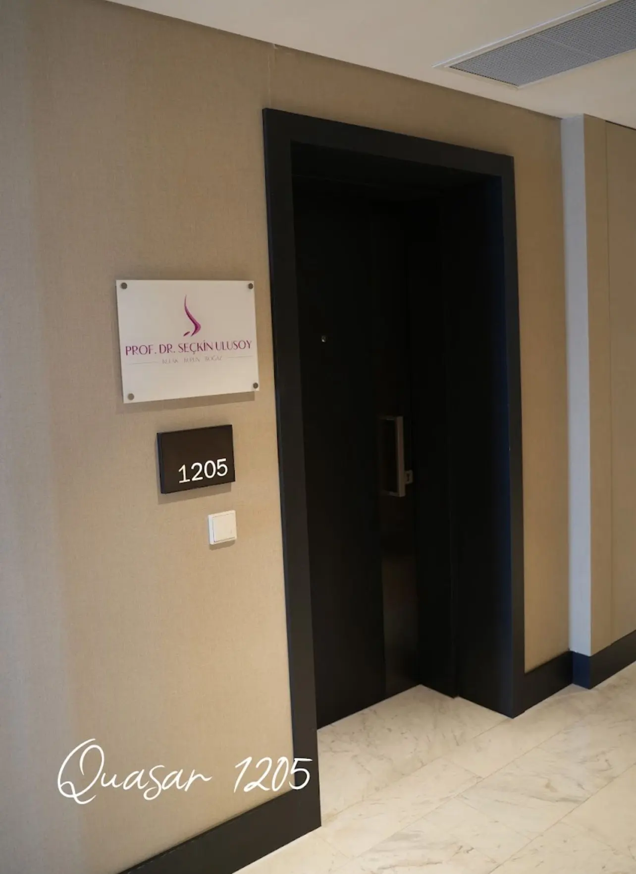 Clinic-provided photograph of Prof. Dr Seçkin Ulusoy