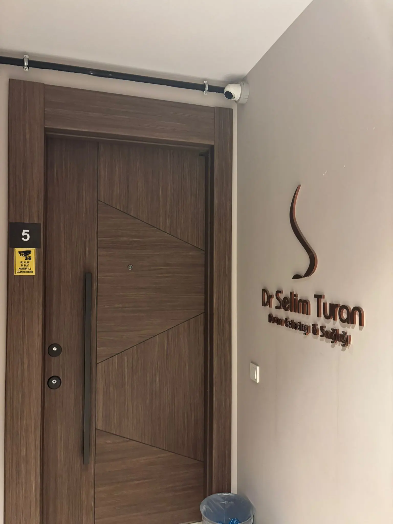 Clinic-provided photograph of Dr Selim Turan