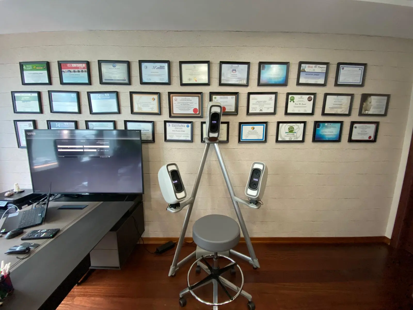 Clinic-provided photograph of Dr Baver Maşallah Şimşek