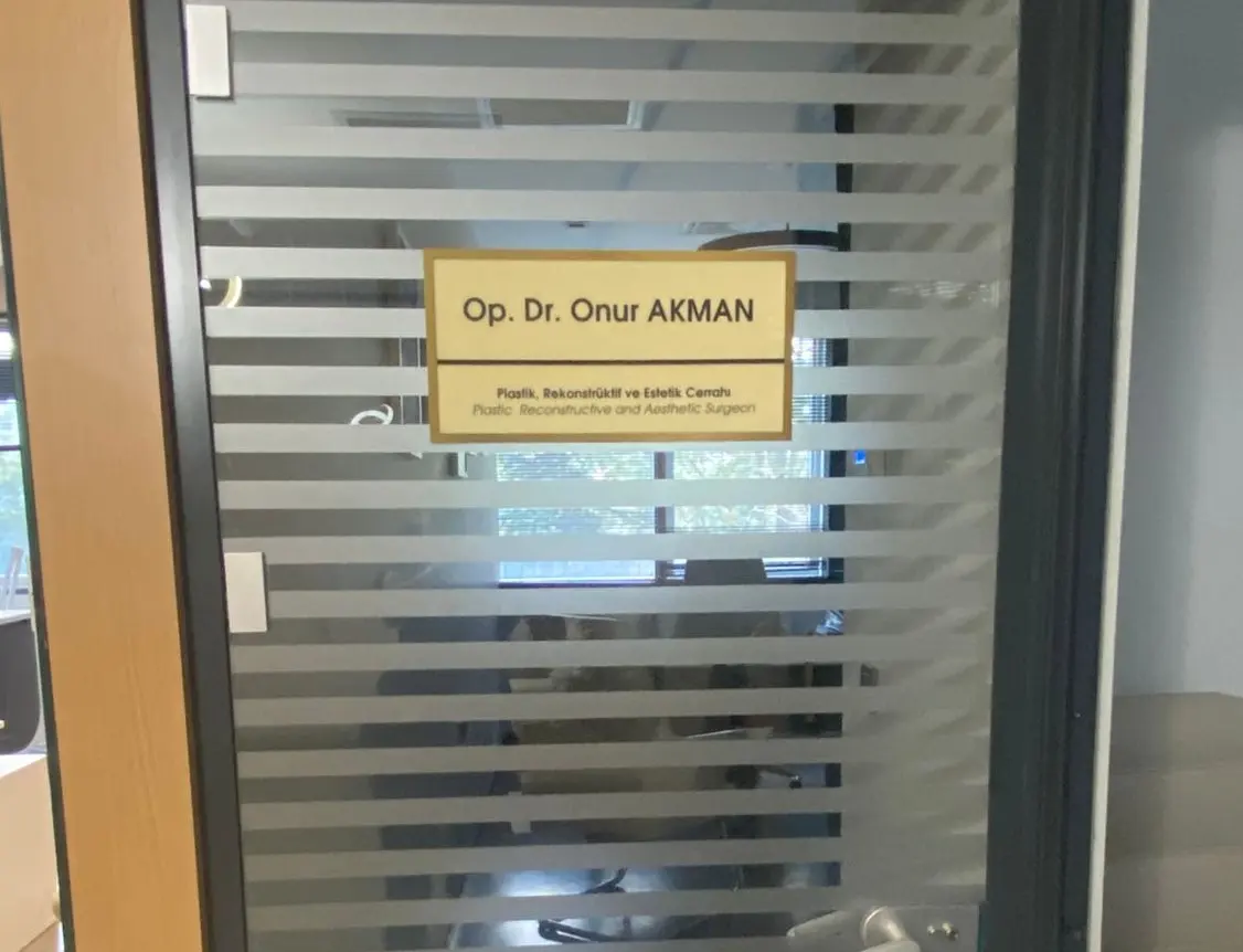 Clinic-provided photograph of Dr Onur Akman