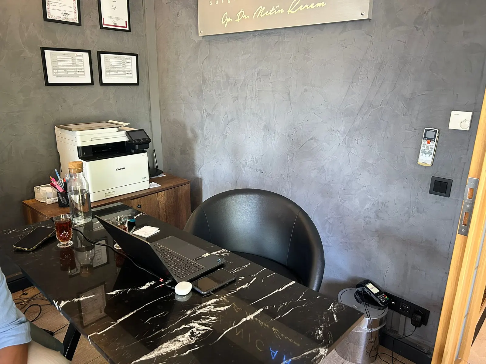 Clinic-provided photograph of Dr Metin Kerem