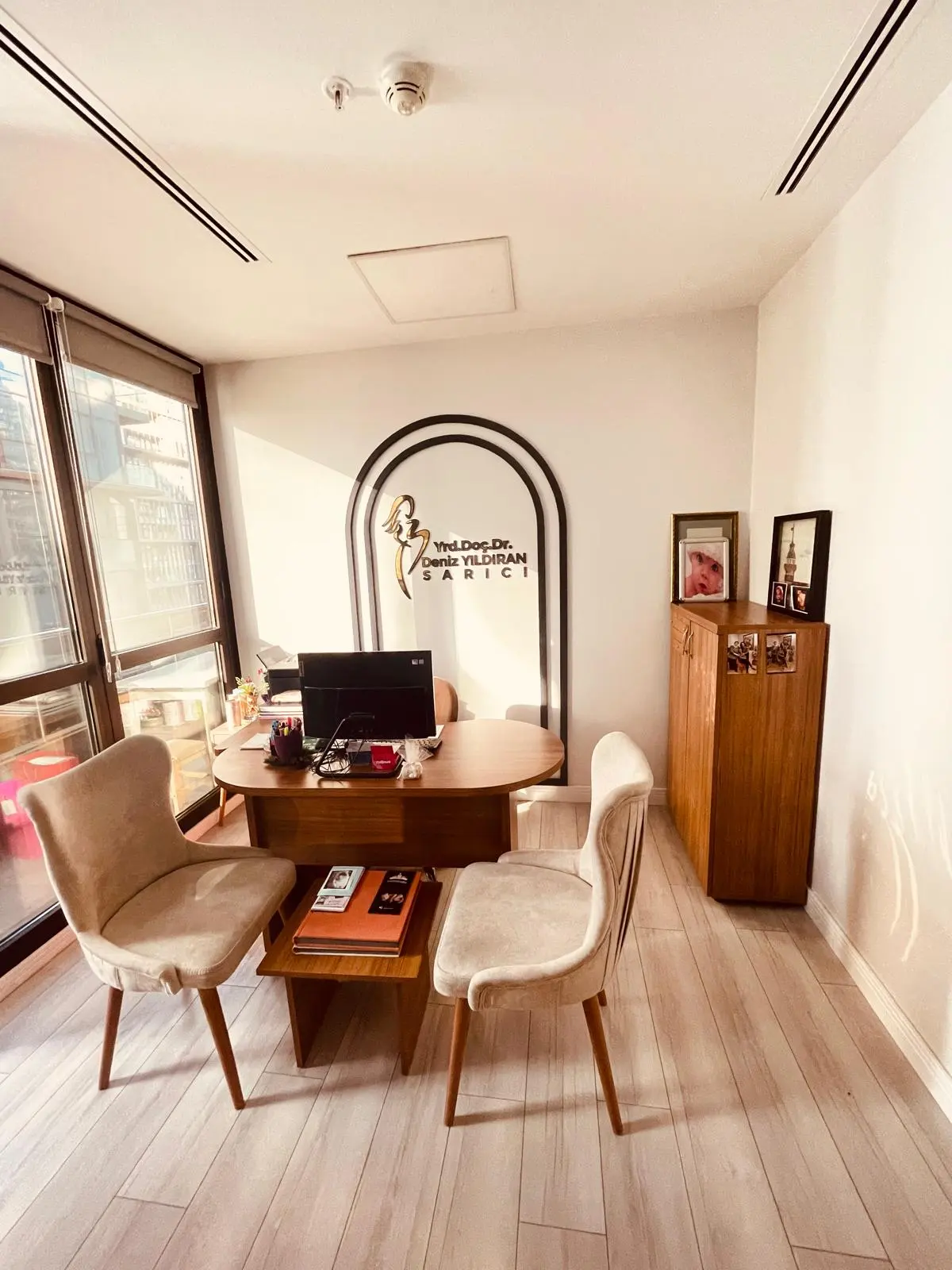 Clinic-provided photograph of Dr Deniz Yıldıran Sarıcı
