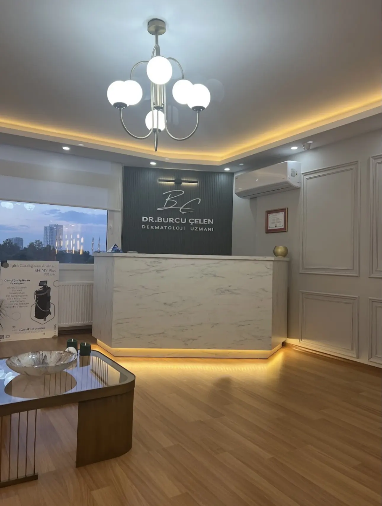 Clinic-provided photograph of Dr Burcu Çelen