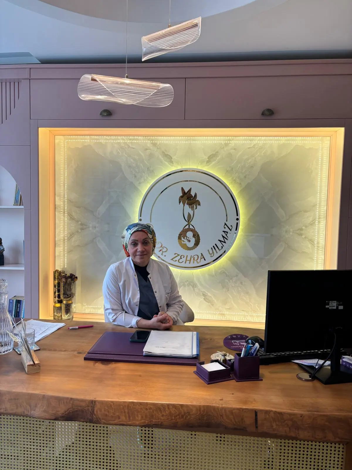 Clinic-provided photograph of Dr Zehra Yılmaz